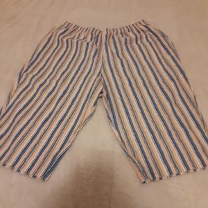 Blair Striped Capris 20 Petite